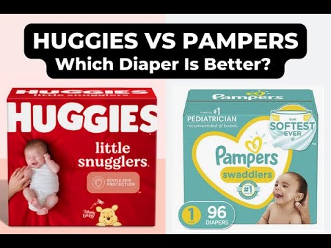 Huggies vs Pampers Diaper Size 1(With Absorbency Tests!)