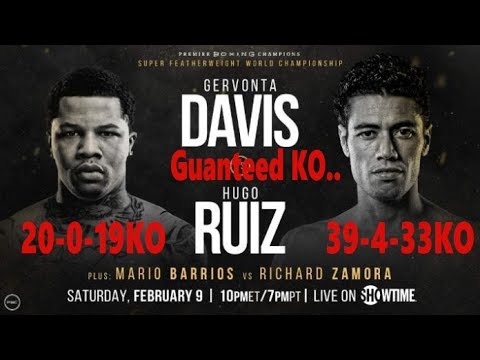 Джервонта Дэвис - Уго Руис / Gervonta Davis vs. Hugo Ruiz