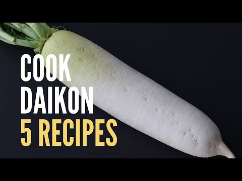 How To Cook Daikon Radish 5 Recipes | 大根丸ごと使い切りレシピ５品