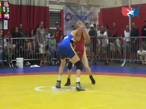 FILA Junior Freestyle Final 50kg Match 2 - Nick Roberts vs. Steve Matson
