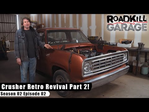 Crusher Retro Revival Part 2! - Roadkill Garage S02E03 - Reality Car TV Show