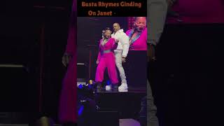 Busta Rhymes grinding on Janet Jackson #bustarhymes #janetjackson #hiphop