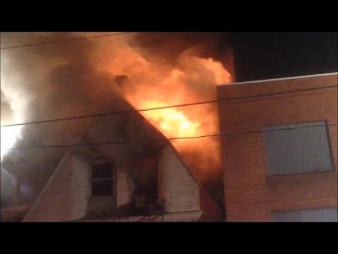 Shamokin Fire Bureau - Dwelling Fire - 503 N. 8th St. With Fireground AUDIO - 11/25/14