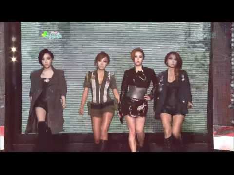 인기가요 지나틴탑카라달샤벳미쓰에이111002_clip11