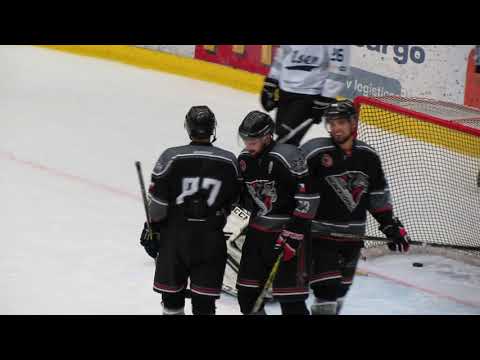 Black Dogs Budweis vs. Academics Pilsen 2:2, pr. 2:1, 2018 (gól Jana Fialy)