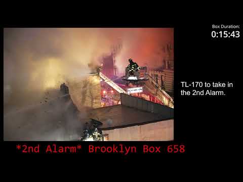 *3-ALARM* Gates Avenue Bed-Stuy 2nd ALARM ON ARRIVAL [FDNY Dispatch Audio]