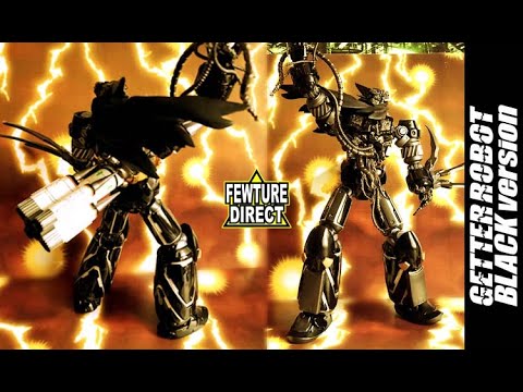 Fewture EX Chogokin Getter 1 Robot with Parts Set Black Version EX合金FEWTURE DIRECT限定