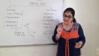 Sampling and Non-Sampling Errors | Class 11 Statistics Chapter-3 | EcoWorld