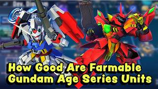 Ranking Gundam Age Series 9 New Farmable Units (SD G Generation Eternal)