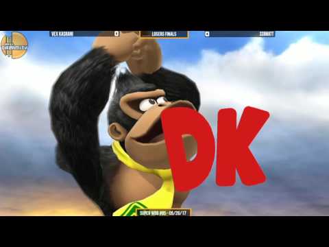 WBB #85  SSBMatt (Mario) vs Vex Kasrani (DK) - Losers Finals - Smash 4 Singles