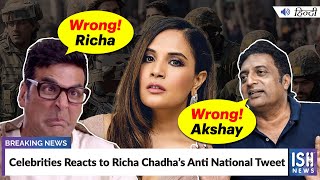 Celebrities React to Richa Chadha’s Anti National Tweet