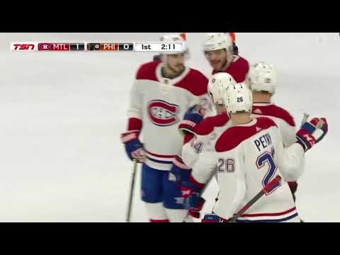 Jeff Petry Goal vs PHI 02-20-2018