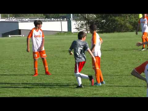11 05 2022 Championnat Juniors D FCFF Floria   Team Béroche Bevaix  2   6