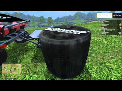 Farming Simulator 2015 Mods Mash Up - Bale wrapper