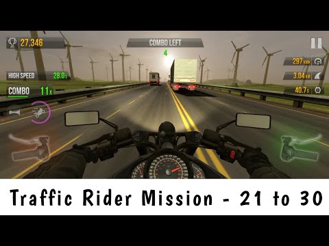 Traffic Rider Mission 21 to 30 - Shiny