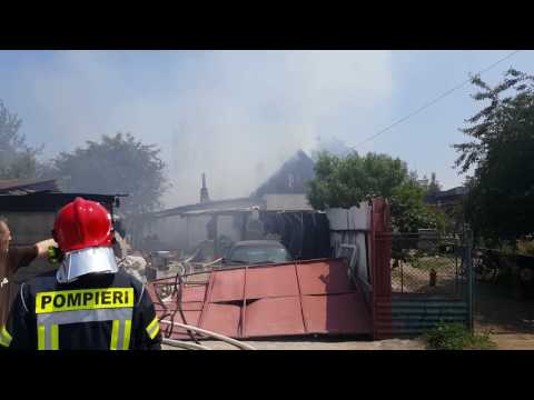 incendiu pe soseaua hunedoara deva 2