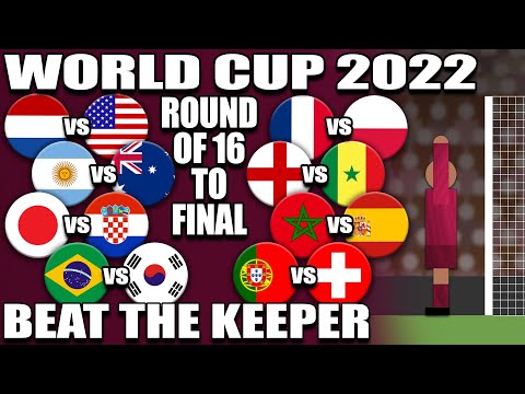 WORLD CUP 2022 ROUND OF 16 TO FINAL - Beat The Keeper