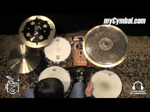 Meinl Stack 18" Byzance Extra Dry Thin Crash/20" Byzance Vintage Crash Cymbal (SET-1111414E)