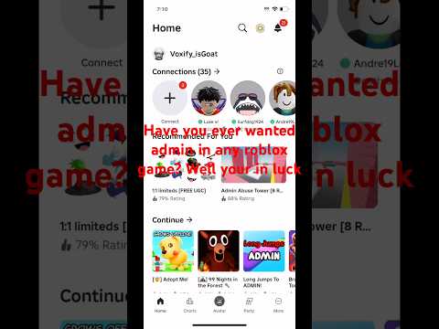 How to get Admin in any Roblox game😱#roblox #free #admin #unpatched