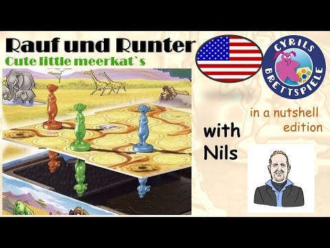 Cyrils Brettspiele - Rauf und Runter - in a nutshell (N32) - Meerkat`s