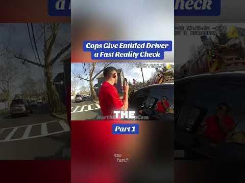 COP GIVES ENTITLED DRIVER A FAST REALITY CHECK 😳