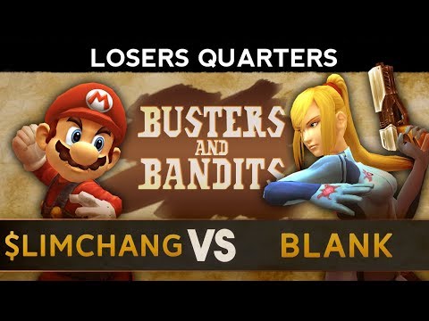 Busters & Bandits 1 - Losers Quarters ft. Blank (Zero Suit Samus) VS R3|$limChang (Mario)