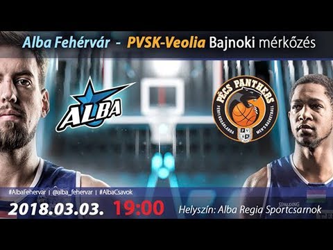 Alba Fehérvár - PVSK-Veolia Bajnoki kosárlabda-mérkőzés