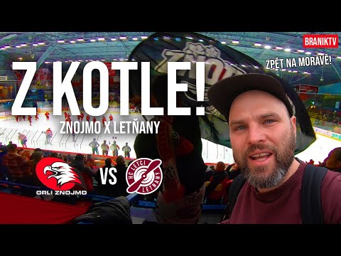 Z🔥KOTLE! Orli ze Znojma letí do první ligy! Finálová demolice Letců bez okurky!:) ZNOJMO - LETŇANY