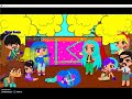 Sesame Street Kids Painting Mural 15 But It S With Disney Raya And The Last Dragon Characters