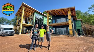 Construction Of A Mega Sized Modern Home Pt 93!!!!