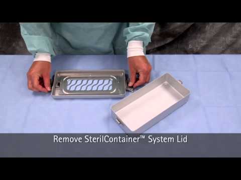 Aseptic Presentation of the Mini, Quarter & Extra Long Mini  Aesculap SterilContainer™ System