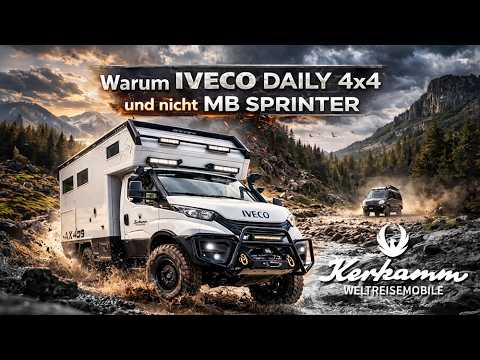 Why we opted for the IVECO Daily 4x4 – and not the Mercedes Sprinter 4x4