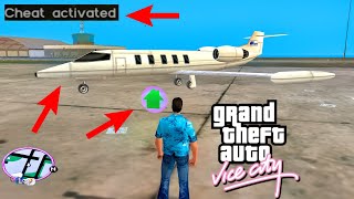 How To Get Airplane in GTA Vice City? Hidden Place | GTAVC Secret Plane Cheats & Myths