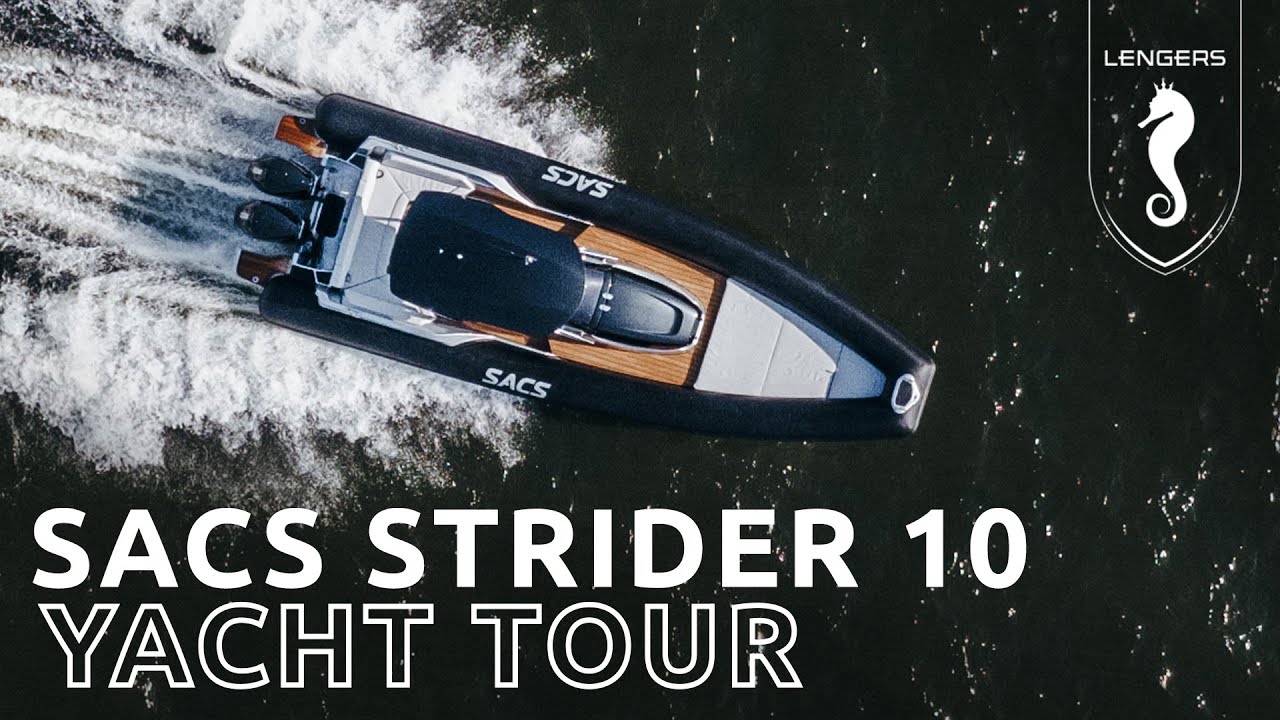 SACS Strider 10 RIB motor yacht for sale | Motor Yacht Walkthrough
