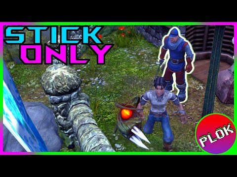 Bowerstone North Early FIRST TRY!! - Fable Stick Only Build [Pt. 2]