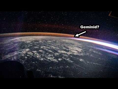 ISS Timelapse - Brazilian Coast and Meteors (13 Dec 2025)