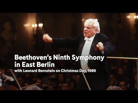 Leonard Bernstein: Beethoven’s Ninth Symphony in East Berlin 1989 (excerpt) | Carnegie Hall+