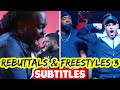 Best Rebuttals And Freestyles In Battle Rap PART 3 SUBTITLES Masked Inasense