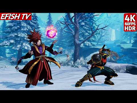 Amakusa vs Hattori Hanzo (Hardest AI) - Samurai Shodown