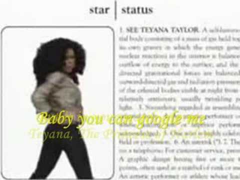 TEYANA TAYLOR  -  GOOGLE ME with lyrics