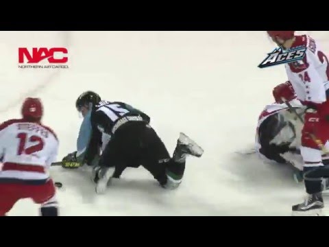 HIGHLIGHTS: Americans 6 @ Aces 2 (02/12/16)