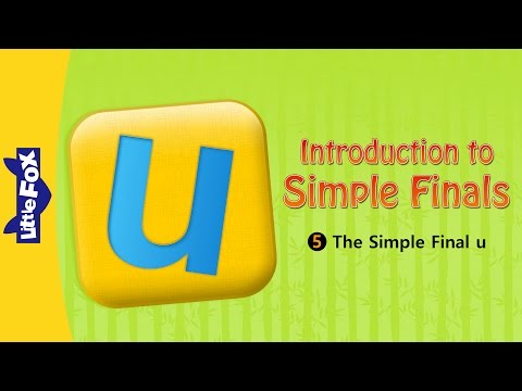 Introduction to Simple Finals 5: The Simple Final u | Chinese Pinyin | Chinese | By Little Fox