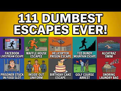 111 Dumbest Mistakes During Famous Prison Escapes