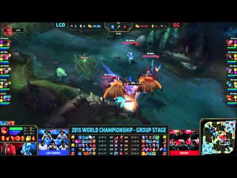 LGD Gaming VS Origen   world championship   highlights   2 October 2015