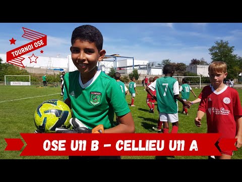 2023-09-03 // OSE U11 B - Cellieu U11 A (Tournoi National OSE - Conférence Demi Finale)