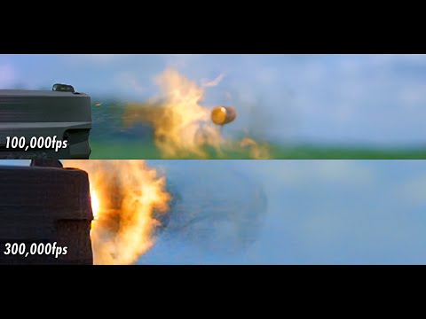 Ultra High-Speed Handgun! 300,000fps!