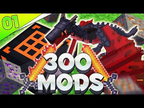 Waren -  300 MODS FOR A NEW ADVENTURE |  Minecraft Modde #01