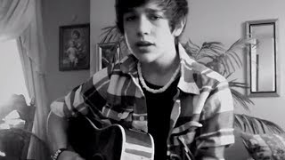 "Favorite Girl" Justin Bieber cover - 15 year old Austin Mahone - HATLESS!