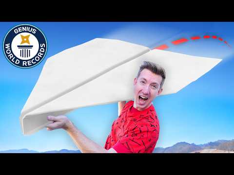 World's Most Dangerous Paper Plane!