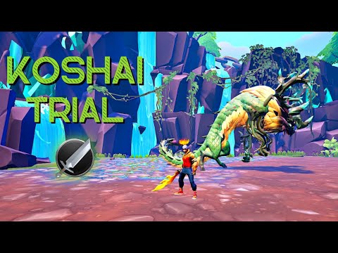 Dauntless Koshai Trials - Solo Sword Easiest Sub 5 build